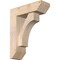 Ekena Millwork Westlake Slat Smooth Bracket w/ Offset Brace, Douglas Fir, 5 1/2"W x 16"D x 20"H BKT0604X16X20WTL06SDF - alternate 1